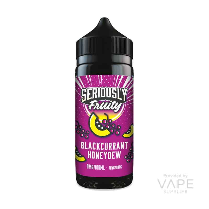 Seriously Fruity by Doozy Vape Co Blackcurrant Honeydew 100ml Shortfill Seriously Fruity by Doozy Vape Co Blackcurrant Honeydew 100ml Shortfill