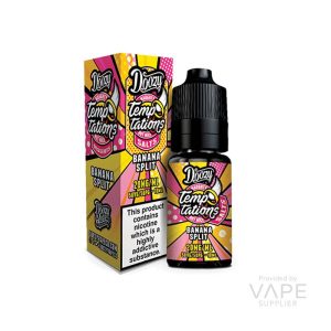 Doozy Temptations Banana Split Nic Salt
