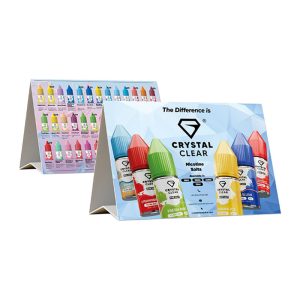 Crystal Clear Salts Flavour Card