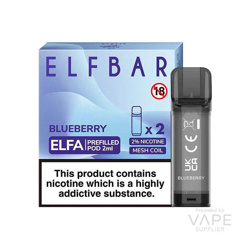 Elf Bar ELFA Pre-Filled Vape Pods Elf Bar ELFA Pre-Filled Vape Pods