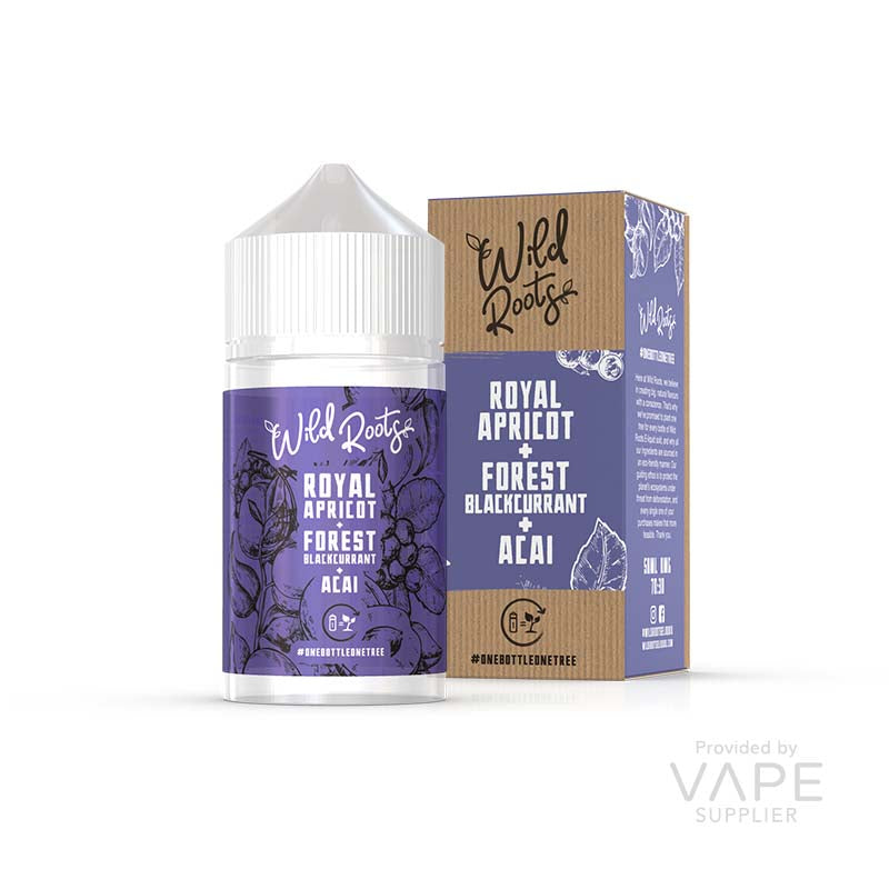Wild Roots Royal Apricot 50/100ml Shortfill Wild Roots Royal Apricot 50/100ml Shortfill