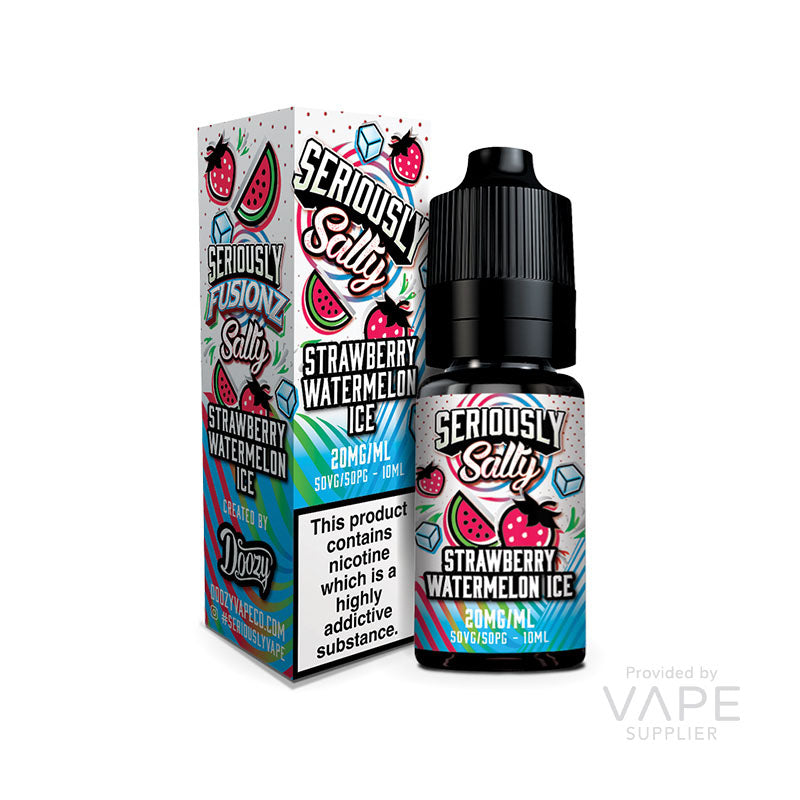 Seriously Fusionz Strawberry Watermelon Ice Nic Salt Seriously Fusionz Strawberry Watermelon Ice Nic Salt